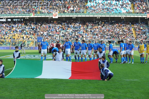 2008-11-08 Padova - Italia-Australia 0723